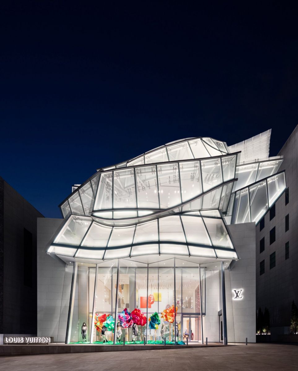Frank Gehry Louis Vuitton Seoul South Korea