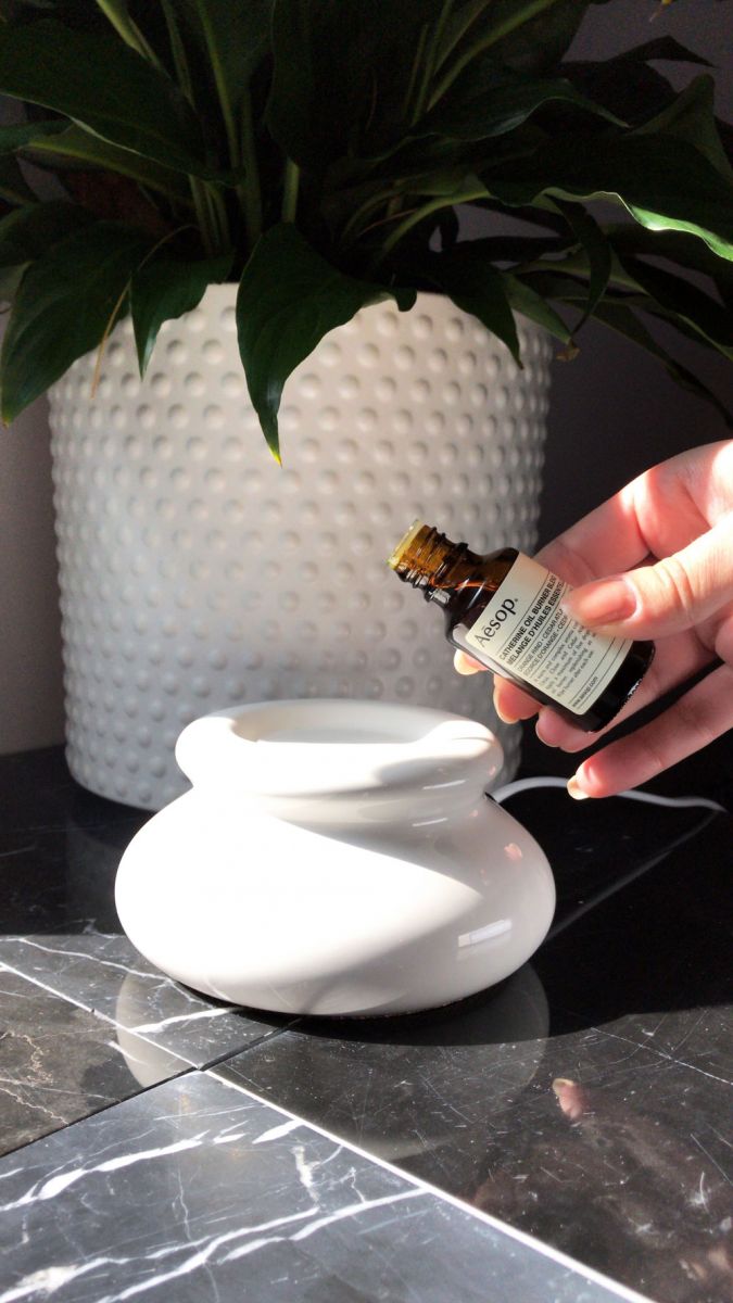 Lavendar oil burners