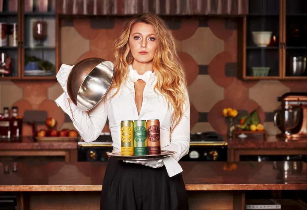 Blake Lively with Betty Buzz