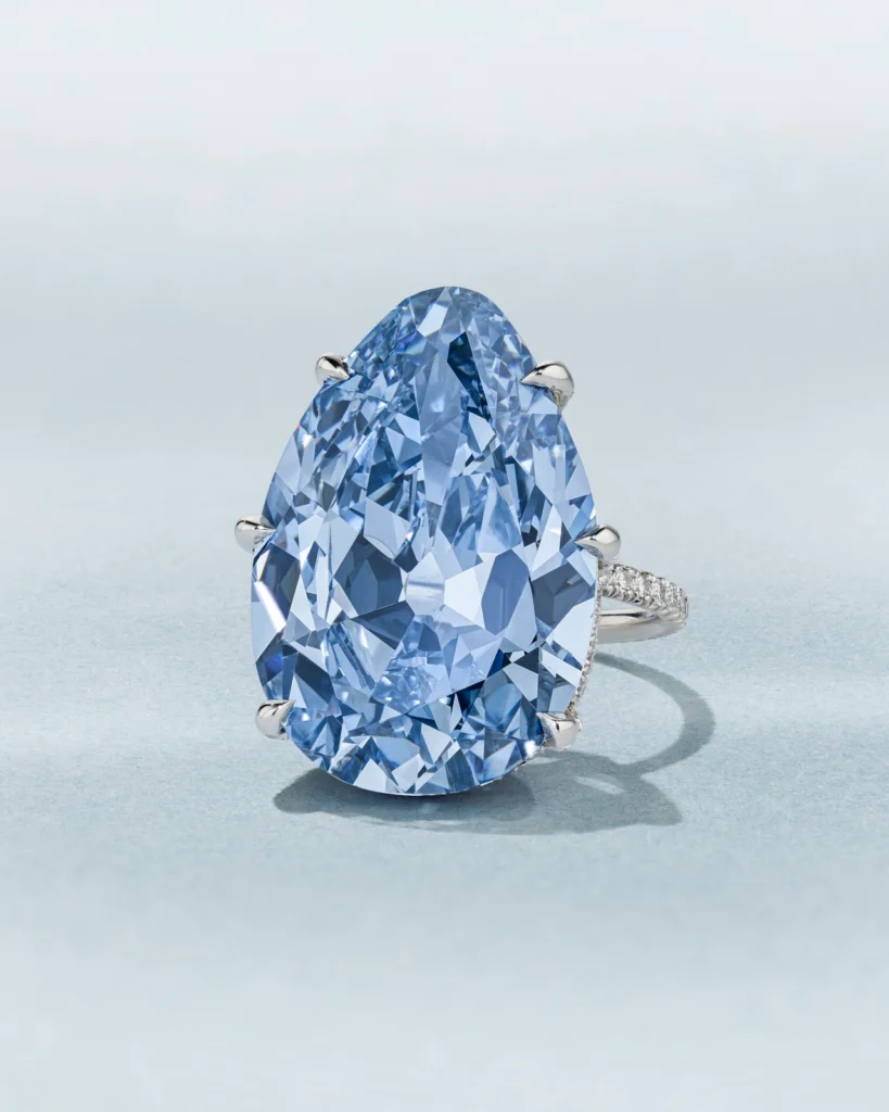 The Golconda Blue Christie's