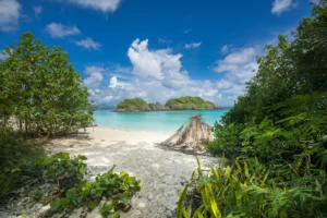 Caribbean island